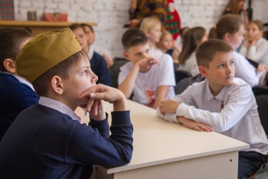 В Воронцовском дворце прошла патриотическая акция ко Дню Победы