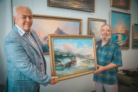 Состоялось открытие выставки «Киммерийские истории: музыка моря», приуроченное к 25-летию Музея-заповедника М. А. Волошина