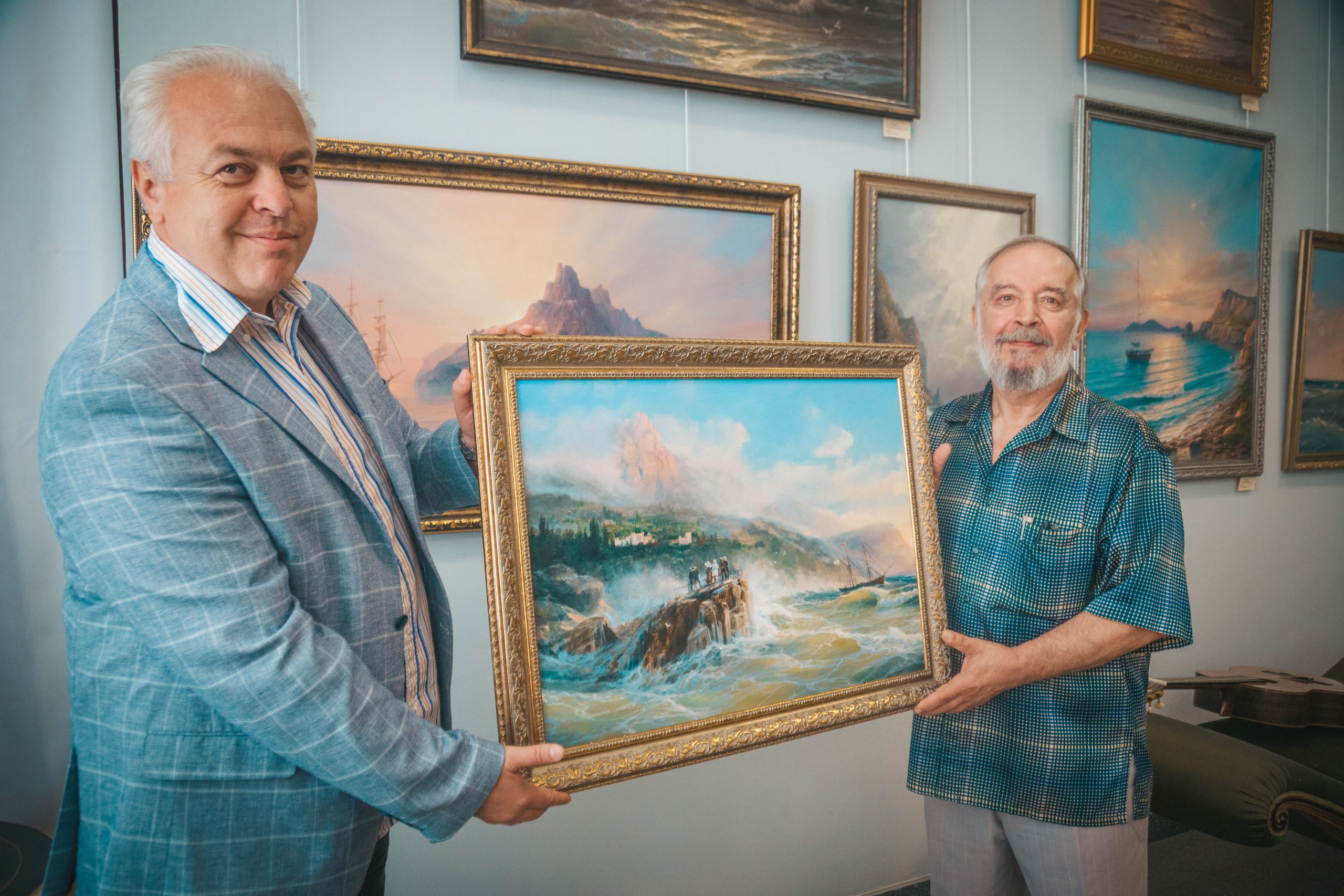 Подробнее о статье Состоялось открытие выставки «Киммерийские истории: музыка моря», приуроченное к 25-летию Музея-заповедника М. А. Волошина