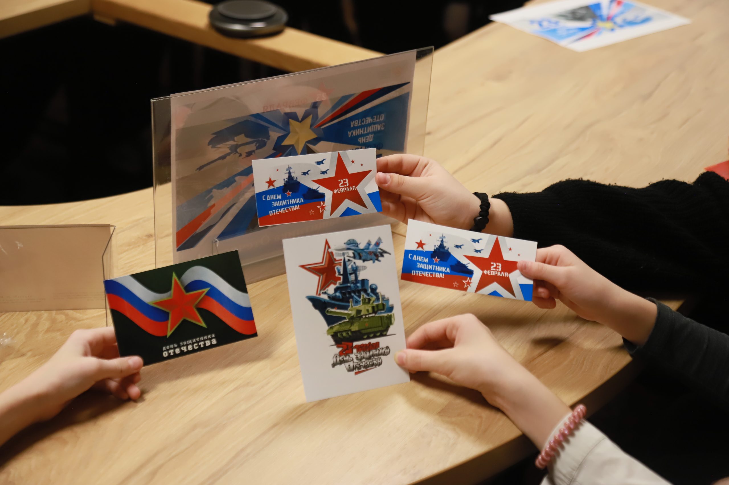 Подробнее о статье В научной библиотеке Воронцовского дворца прошло мероприятие ко Дню защитника Отечества